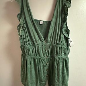 Old Navy, Large, Button down summer top